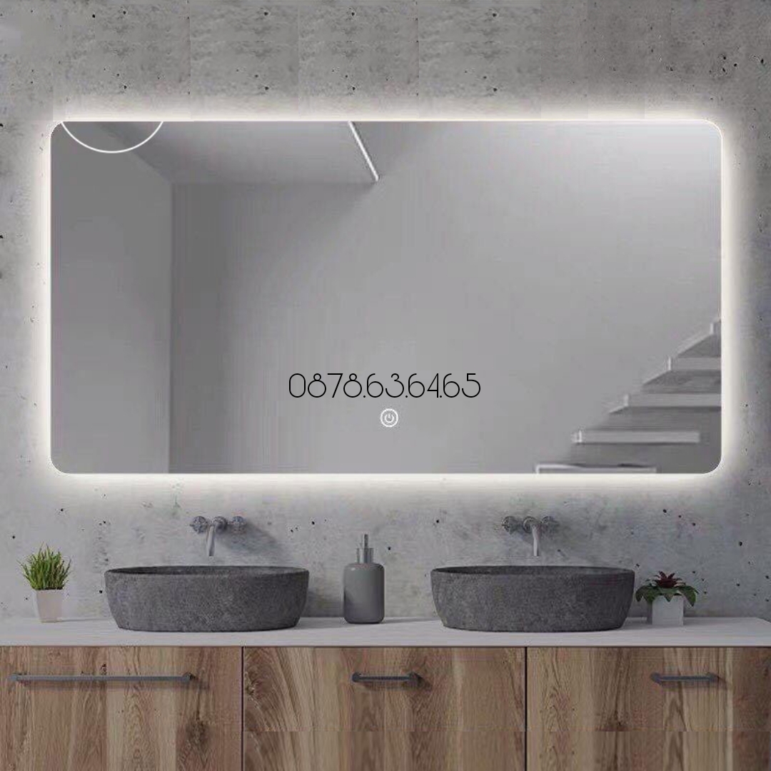 Gương đèn led phòng tắm Gobe GL-2025
