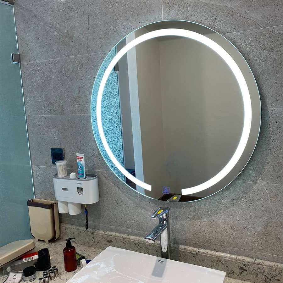 Gương đèn LED cảm ứng phòng tắm thông minh
