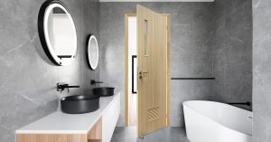 cửa nhà vệ sinh